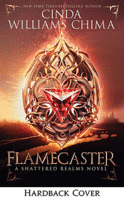Flamecaster cover animation, hardback/paperback